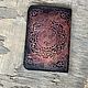Обложка для паспорта Совушка кожаная ручная работа. Обложка на паспорт. Iron Arm Leatherworks (Екатерина). Ярмарка Мастеров.  Фото №6