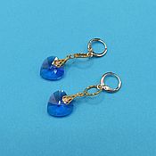 Украшения handmade. Livemaster - original item Earrings with Swarovski crystals. Handmade.