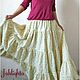 Order %%%Long skirt 'In dreams' 100 cm long. Jahlighta (Jahlighta). Livemaster. . Skirts Фото №3