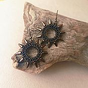Украшения handmade. Livemaster - original item Earrings made of beads 