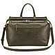 Leather travel bag 'Salieri' (khaki smooth leather), Valise, St. Petersburg,  Фото №1