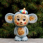 Подарки к праздникам handmade. Livemaster - original item Figurine: Cheburashka. Handmade.