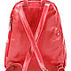 Order Leather backpack Violetta (red). Russian leather Guild. Livemaster. . Backpacks Фото №3