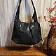 Сумка большая Хобо. Классическая сумка. Елена leather bag. Ярмарка Мастеров.  Фото №9