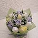 Букет тюльпанов, тюльпаны, цветы. Мыло. Stasya (stori). Интернет-магазин Ярмарка Мастеров.  Фото №2