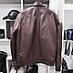 Men's outerwear: genuine ostrich leather jacket. Mens outerwear. SHOES&BAGS. Online shopping on My Livemaster.  Фото №2