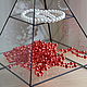 Glass display. Jewelry box. Glass pyramid. Box. Glass Flowers. My Livemaster. Фото №6