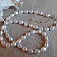 Заказать Колье "Римские каникулы" Жемчуг, серебро. Tatyana's Jewelry for the soul. Ярмарка Мастеров. . Колье Фото №3