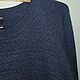 Джемпер " Джинс" 100% кашемир. Джемперы мужские. Вера / Kirshvery_knit (kirshvery) (kirshvery). Ярмарка Мастеров.  Фото №5