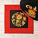 Чехол на чайник и салфетка "Хохлома". Чехол на чайник. ЧУДЕСА своими руками. Ярмарка Мастеров.  Фото №4