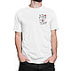 Cotton T-shirt 'My Heart For Merlot'. T-shirts. Dreamshirts. Online shopping on My Livemaster.  Фото №2