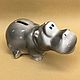 Hippo porcelain piggy bank. Piggy Bank. Veselyj farfor. My Livemaster. Фото №4