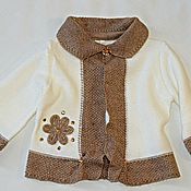 Одежда детская handmade. Livemaster - original item Cape jacket,age 2 years.. Handmade.