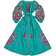 Длинное платье с клиньями "Чудо-Дерево", Dresses, Kiev,  Фото №1