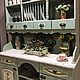 Буфет "Прованское кафе". Кухонная мебель. Villa Miron. Интернет-магазин Ярмарка Мастеров.  Фото №2