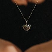 Украшения handmade. Livemaster - original item Heart Pendant | 925 sterling silver. Handmade.