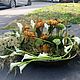Композиция из живых цветов. Вип. Д100 Авторская работа. Композиции. DARK FLORIST Флористика Декор ЦВЕТЫ. Интернет-магазин Ярмарка Мастеров.  Фото №2