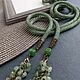 Lariat harness made of beads 'Wormwood'. Lariats. Tatyana Kudryavceva (KroskaBusinca). Online shopping on My Livemaster.  Фото №2