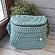 Поясная сумка "Ханна". Поясная сумка. Knitted basket. Интернет-магазин Ярмарка Мастеров.  Фото №2