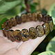 Bracelet natural stone bronzite cut. Bead bracelet. naturalkavni. My Livemaster. Фото №6