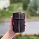 Стакан кожаный с крышкой для кубов "Living City" - Dice cup. Настольные игры. 2D20 ✦ Кладовая Артефактов ✦. Интернет-магазин Ярмарка Мастеров.  Фото №2