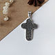 Order Old believer cross. Silver. Zoloto Master. Livemaster. . Folk decorations Фото №3