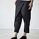 Брюки с запахом unisex. Брюки мужские. Theform. Ярмарка Мастеров.  Фото №7