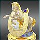 Souvenir 'Horseshoe for happiness' z232, Figurines in Russian style, Chrysostom,  Фото №1