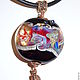 Pendant in lampwork technique. Pendants. Lyudmila DemidoVa jewelry from glas. Online shopping on My Livemaster.  Фото №2