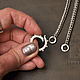 Тогл для цепи Зернинки. Цепочка. LEVITAN jewellery. Ярмарка Мастеров.  Фото №4