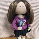 Gift for girls doll tennis player, Portrait Doll, Moscow,  Фото №1