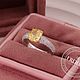 Золотое кольцо с желтым бриллиантом 1,5 карата. Кольцо помолвочное. FROLOF JEWELRY. Ярмарка Мастеров.  Фото №5
