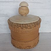 Русский стиль handmade. Livemaster - original item Birch bark basket. Handmade.