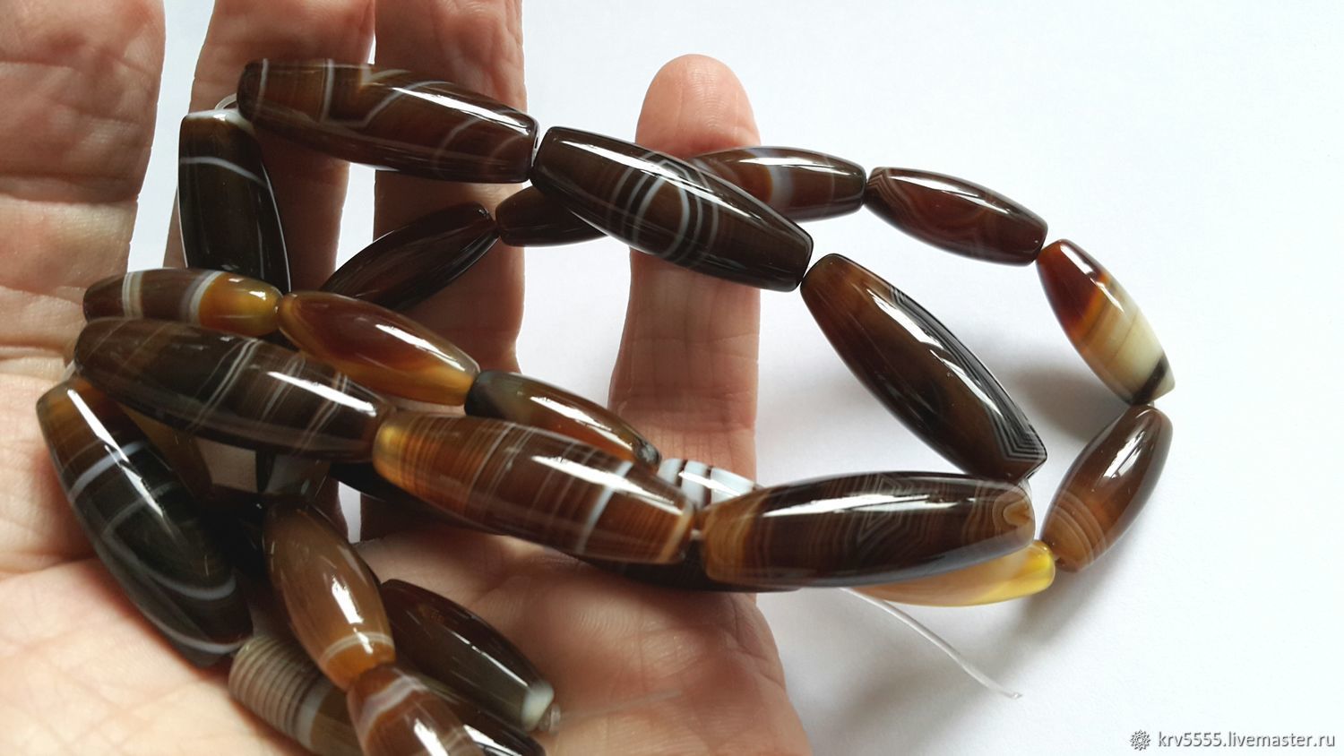 Агат кофейный, челнок, оливка – заказать на Ярмарке Мастеров – H0EF1RU ...