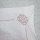 Funda de almohada de lino 50/70 con bordado costura Ivanovo. Pillowcases. flax&lace. Online shopping on My Livemaster.  Фото №2
