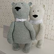 Куклы и игрушки handmade. Livemaster - original item Couple of bears. Handmade.