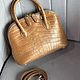Сумка из крокодиловой кожи. Классическая сумка. Chic bags. Ярмарка Мастеров.  Фото №6