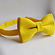 Yellow butterfly tie, Sunny, yellow wedding, bow tie groomsmen. Ties. Respect Accessories. Online shopping on My Livemaster.  Фото №2