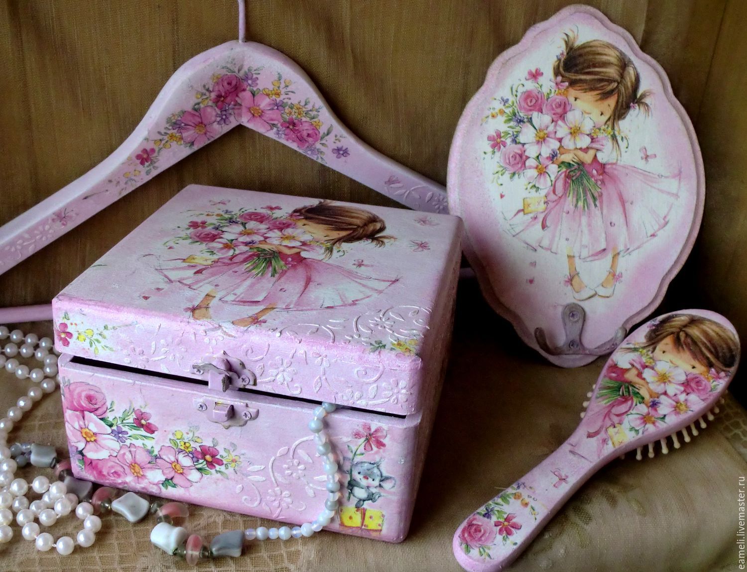 шкатулки с декупажем. декупаж интернет.