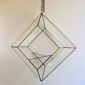 Цветы и флористика handmade. Livemaster - original item The Floriana. Suspension form for Floriana - three-dimensional rhombus. Handmade.