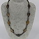 Order Necklace made of Jasper, labradorite and garnet stones. Magic box. Livemaster. . Necklace Фото №3