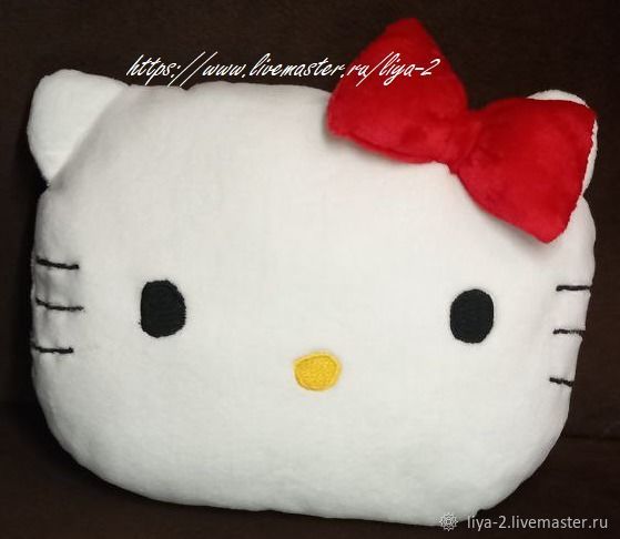 подушка Hello Kitty | Забавные подушки, Подушки, Выкройки