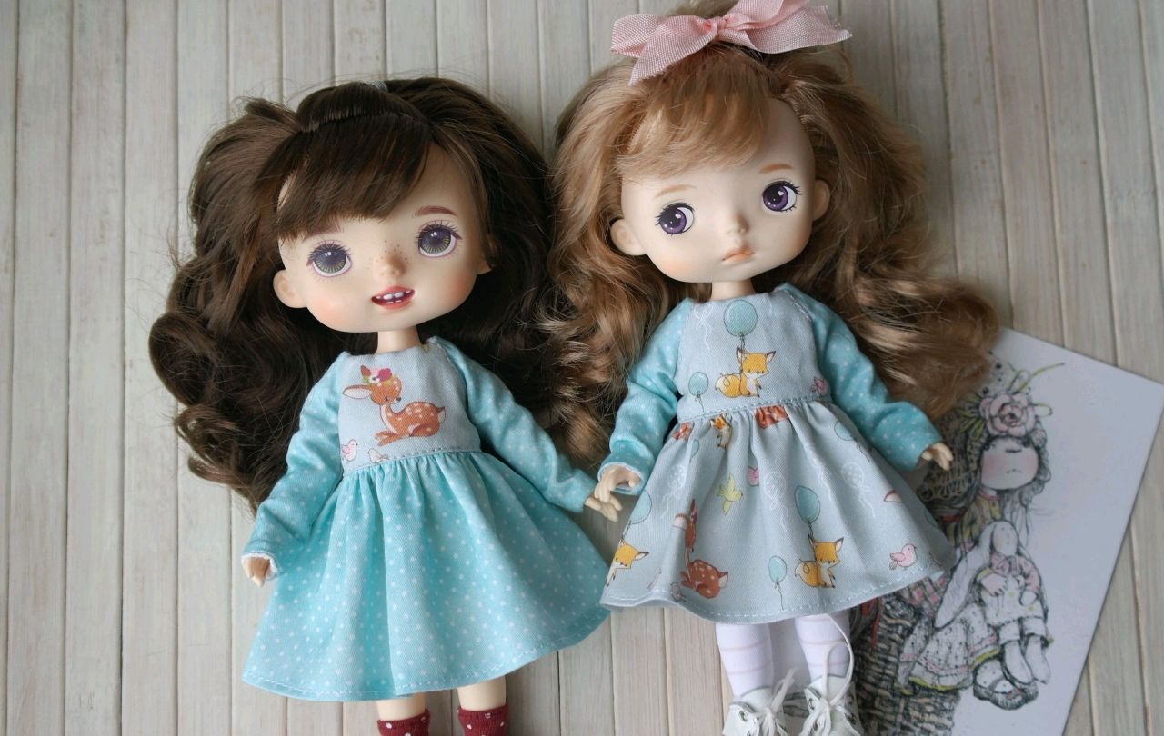 Monst doll. Holala. Платье для monst doll. Одежда для кукол holala в ...