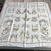 Винтаж handmade. Livemaster - original item Trussardi handkerchief, original, silk, Italy. Handmade.