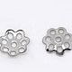 Bead caps silver plated 8 mm, Accessories4, Novosibirsk,  Фото №1