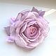 FABRIC FLOWERS. Chiffon rose.' Spring-VI primrose'. Brooches. fioridellavita. My Livemaster. Фото №5