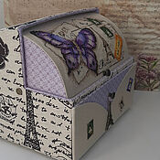 Для дома и интерьера handmade. Livemaster - original item Caskets: Bureau Letters to Paris. Handmade.