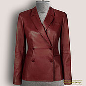 Одежда handmade. Livemaster - original item Catalea jacket made of genuine leather/suede (any color). Handmade.