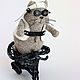 Заказать Вязаная игрушка кот. МотоКот. Анастасия Иванова (ivanova-dolls). Ярмарка Мастеров. . Амигуруми куклы и игрушки Фото №3