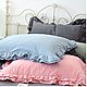 Постельное бельё "Stone-washed cotton" . Двойные рюши. Комплекты постельного белья. Постельное. Felicia Home. Качество + Эстетика. Интернет-магазин Ярмарка Мастеров.  Фото №2
